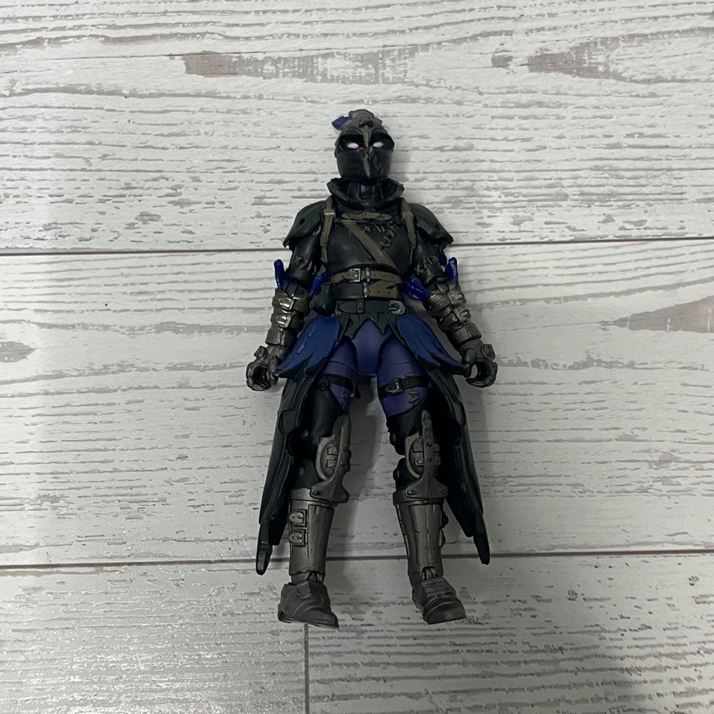 Fortnite Raven Action Figure 4 Inch Articulated Epic Games Legendary Skin Blue
